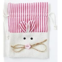 Los mejores  - DISOK - Bolsa Yute Ratón Rosa - Bolsas Ratón Bebés- Recién Nacidos- Ideales para Dientes